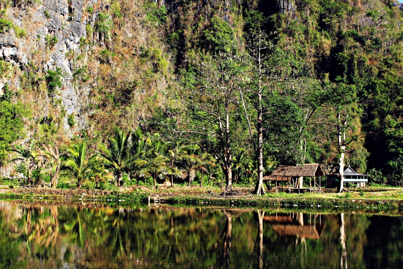 Dusun Berua yang dikepung karst Rammang-rammang