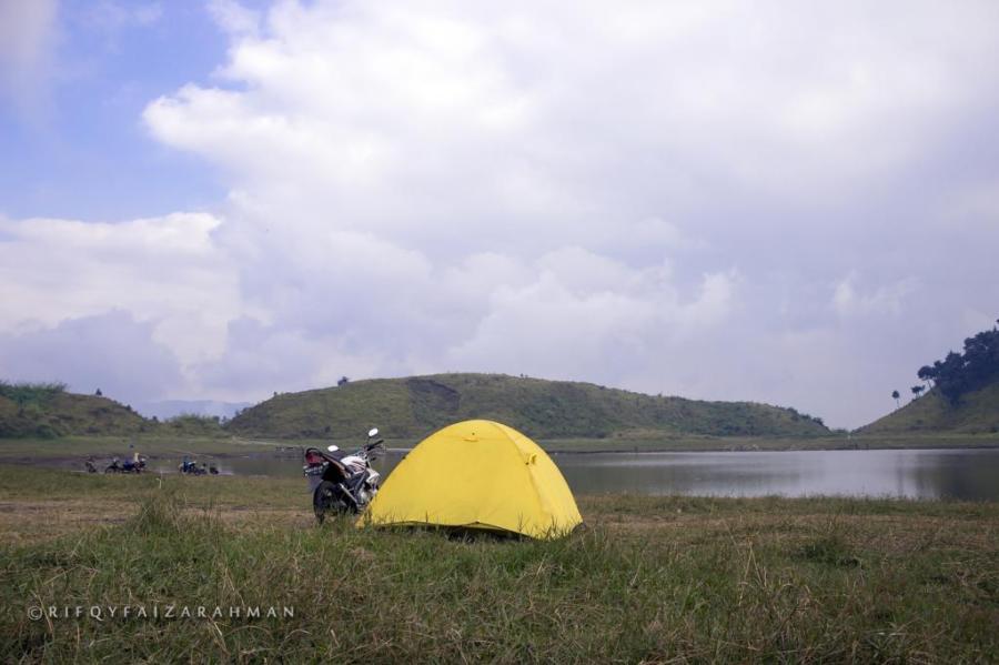 Tenda kami di Telaga Dringo
