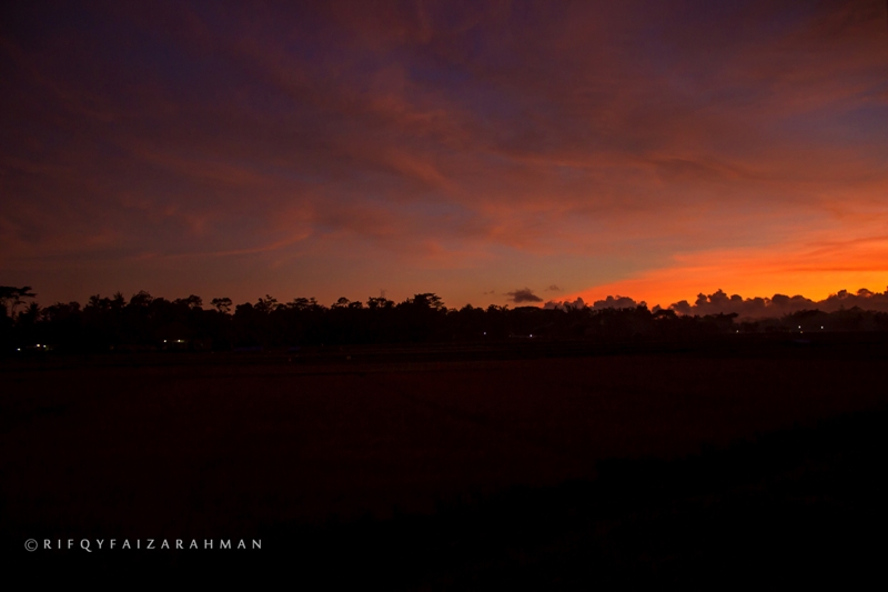 Senja di langit Kepanjen