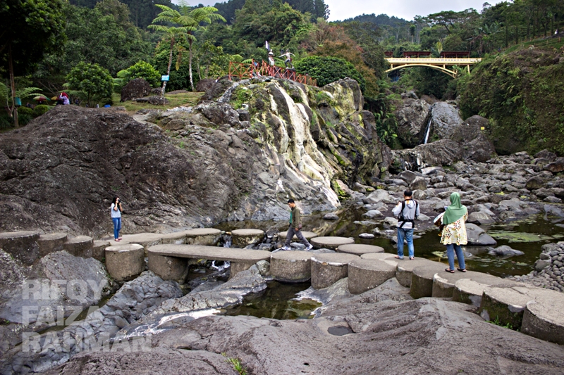 Salah satu sudut di dalam kawasan wisata Baturraden