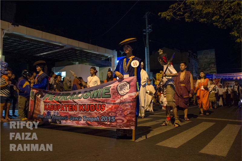 Peserta parade dari Kabupaten Kudus