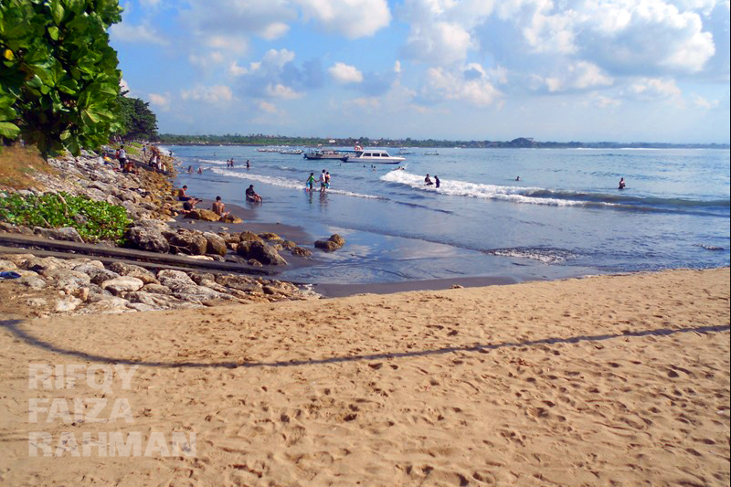 Sunrise sudah lewat di Pantai Sanur