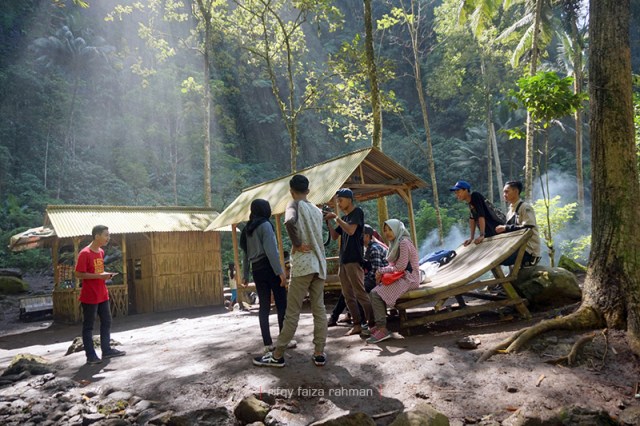 Air terjun Kapas Biru
