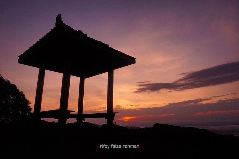 Sunrise Puncak Gunung Bantal, Nglanggeran, Gunungkidul, Yogyakarta