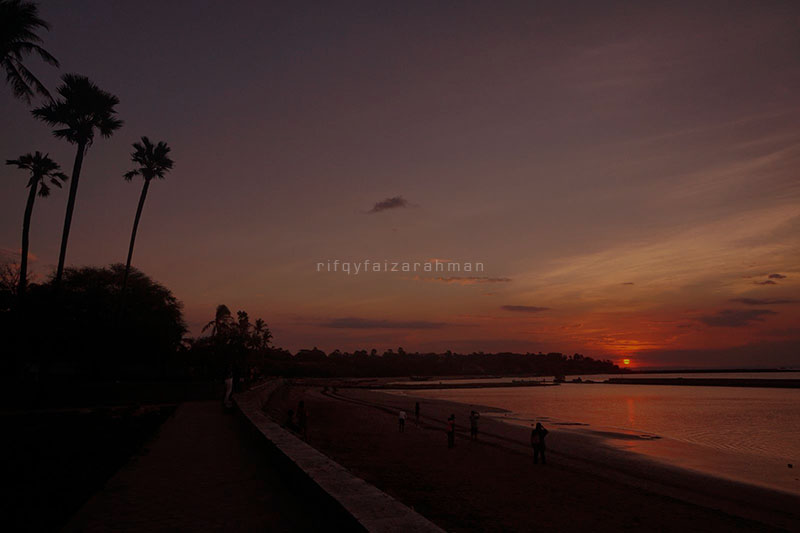 Sunset Pantai Lasiana