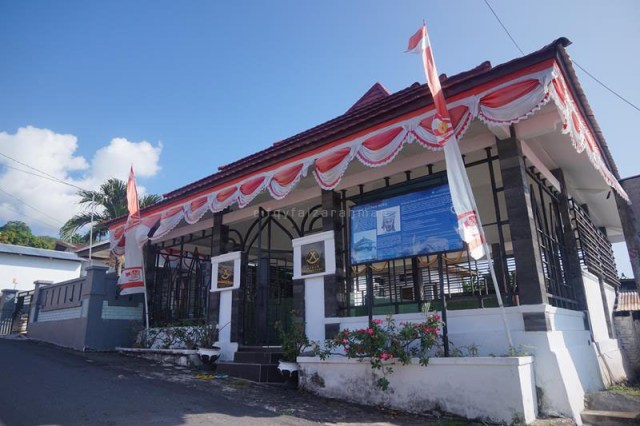 Cungkup makam pahlawan nasional Sultan Nuku di Tidore