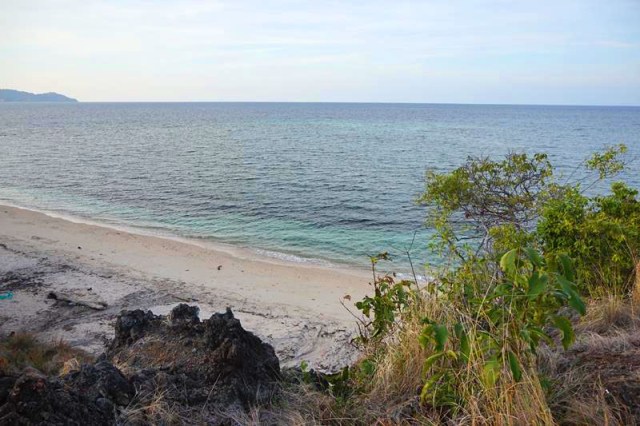 Tampak atas Pantai Kajuwulu