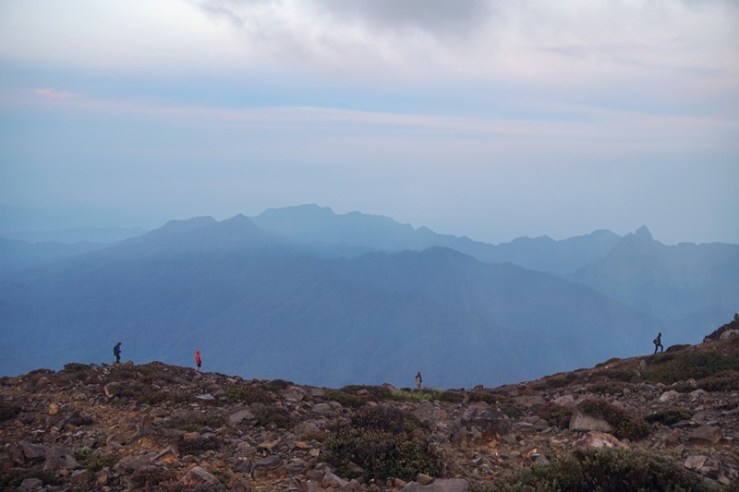Pemandangan dari puncak Gunung Welirang