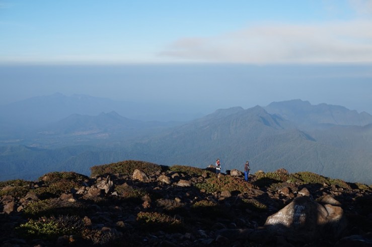 Pemandangan dari puncak Gunung Welirang