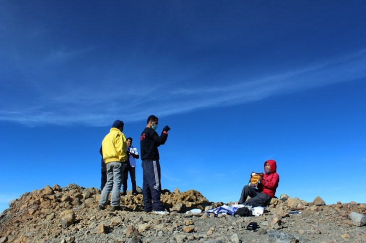 Puncak Gunung Rinjani